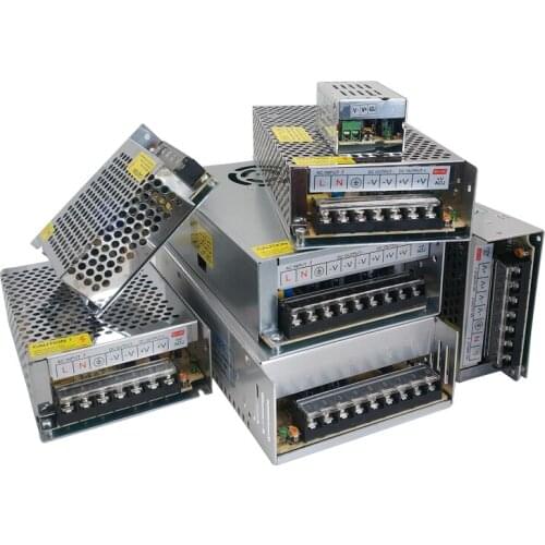 Lighting Transformers led strip light Lamp DC 5V 12V 24V 3A 5A 10A 15A 20A 5 12 24 V Volt LED Strip Light Power Adapter Supply