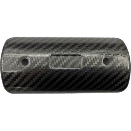 Motorcycle Exhaust Carbon Protector Heat Shield Anti-Scalding Cover Connect For CBR300 Z250 Z750 Exhaust Muffler Cover