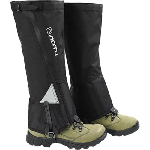 Outdoor Camping Hiking Climbing Waterproof Snow Legging Gaiters For Men And Women Teekking Skiing Desert Snow Boots Shoes Covers