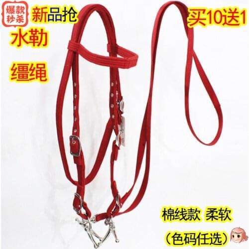 Water Lere Reins Soft Horse Bits Equestrian Supplies Pure Leather Waterproof And Antifreeze Horse Headstall