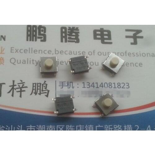 10PCS/lot Original Japanese OMRON Omron B3FS-1012P touch switch 6*6*4.3 patch 4 foot button
