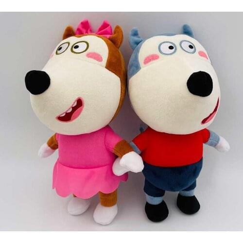 12inch Wolfoo Plush Anime Wolfoo Family Plush Toy Lucy Doll Suitable For Fans Boy Girls Gift Dolls