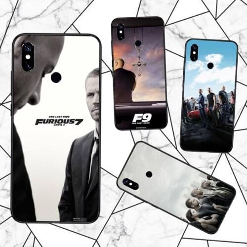 Fast And Furious Moive 7 Phone Case For Xiaomi Redmi note 7 8 9 pro 8T 9S Mi Note 10 Lite pro