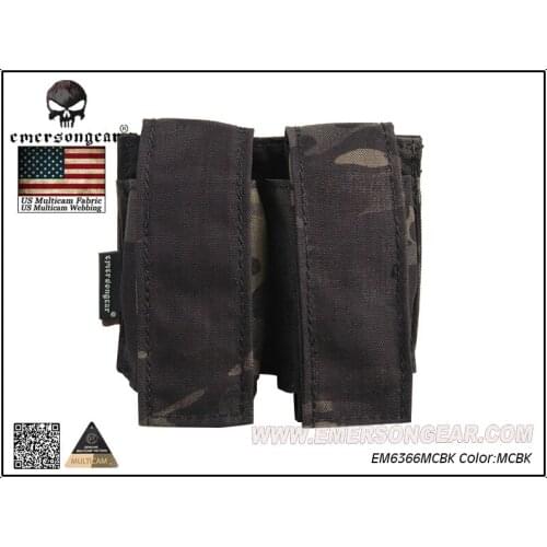 Emersongear LBT Style 40mm Double Magazine Pouch Combat Molle MAG Pouch EM6366