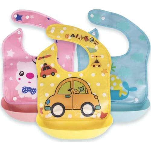 JSTRES Silicone Bibs For Babies