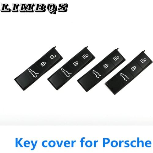 Key shell button replace for porsche 9YA Cayenne 971 Panamera replacement rubber button pad buttons flip car remote key shell