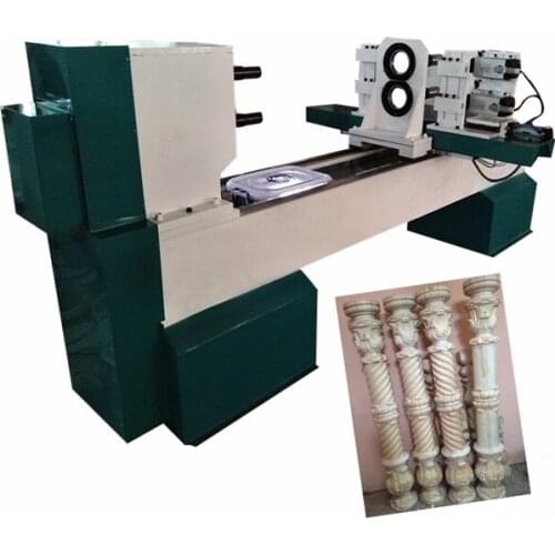 Small CNC Lathe for Sale/Woodworking Machine/Baseball Bat CNC Wood Turning Lathe