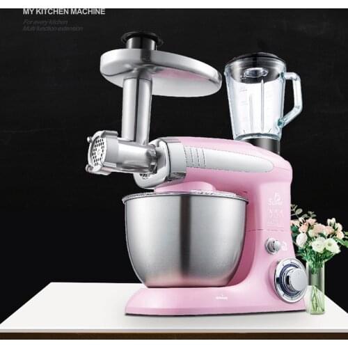 Dough Kneading Chef Machine Egg Beater Multifunctional Meat Mixer Pasta Maker Blender Fruit Juicer 1000W