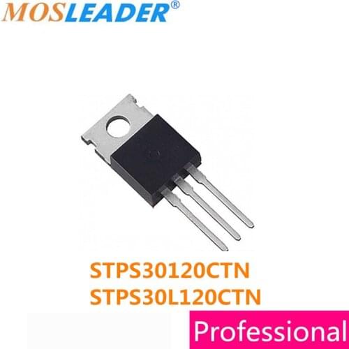 Mosleader STPS10120CT STPS20120CT TO220 50PCS DIP STPS10120 STPS20120 High quality