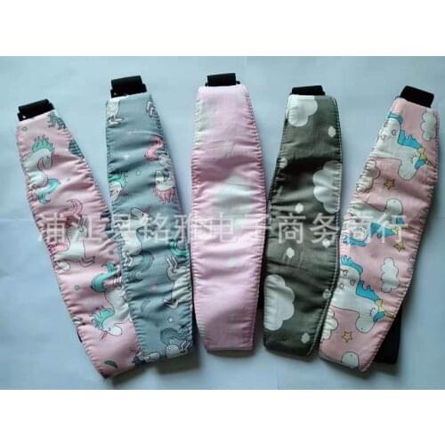 New Infant Sleeping Fixed Belt Baby Car Seat Head Support Sleeping Protect in Car Child Boys Girls Safety Protection Products