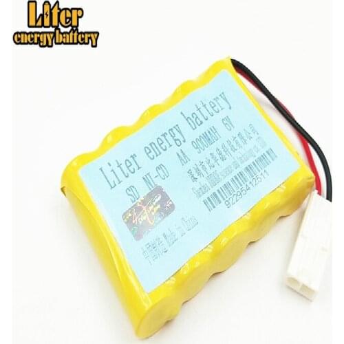 Genuine 6V 900mAh rechargeable battery pack Double Eagle E703-001 remote control car battery AA batteries