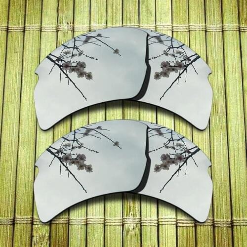 Polarized Replacement Lense For-Oakley Flak 2.0 XL Sunglasses Frame - 2 x Chrome Combine Options