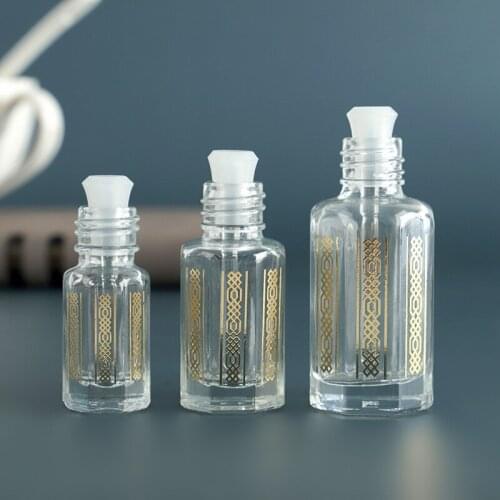10/20/30pcs Empty Glass Dropper Bottles With Glass Pipette 3ml 6ml 12ml Essential Oil Roll On Bottle Refillable Perfume Bottle