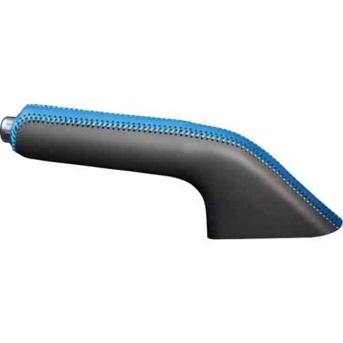 Genuine Leather Handbrake Grips for Mazda 3 Natural leather cover on the handbrake car accessories interior