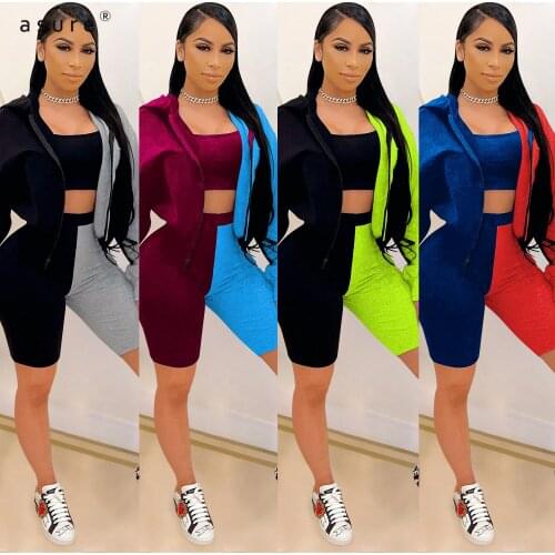 Tracksuit Women Clothing 2021 Fashion Office Suit Female Sportswear Two Piece Joggers Set Sexy Club Outfits Homewear C5079