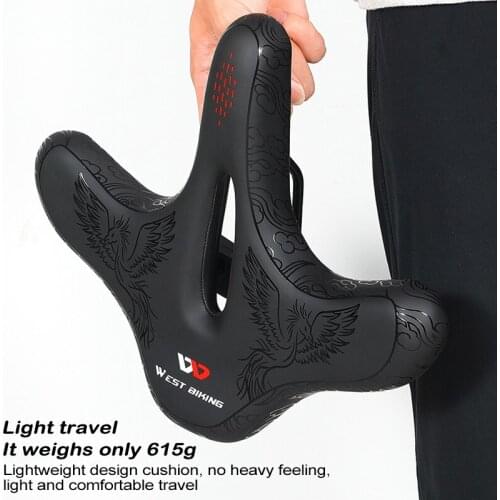 Bike Seat Bicycle Saddle Widening Bike Saddle Cushion Comfortable Bicycle Saddle for Bike