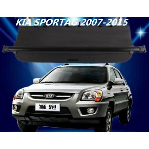High quality Car Rear Trunk Security Shield Cargo Cover ForKIA SPORTAG 2007.08.09.10.11.12.2013.2014.2015