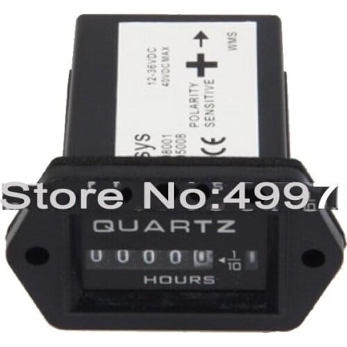 Chinese factory quality mechanical timer digital display time generator generator excavator timer mower time accumulator