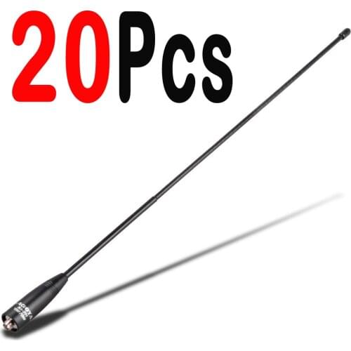 20pcs 100% Original Nagoya NA-771 Two Way Radio Antenna SMA Female for Kenwood BaoFeng UV-5R UV-82 BF-888S H777 Walkie Talkie