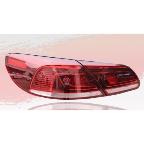 Eosuns Car Accessories Led Warning Light + Brake Light + Turn Signal Rear Bumper Light Reflector for Volkswagen Cc 2013-2017