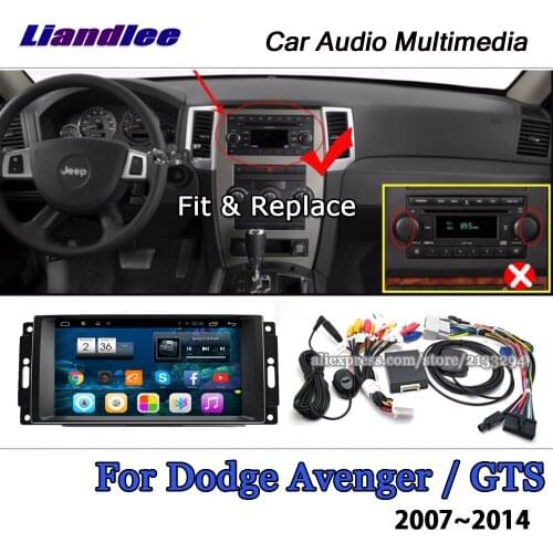 Car Android Multimedia Player For Dodge Avenger/GTS 2002-2009 Auto Stereo Radio Video Wifi GPS Navigation System 9 Inch