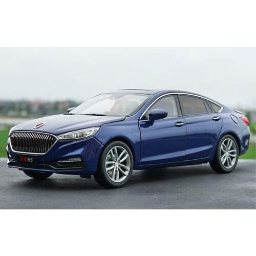1/18 Metal Alloy Die-casting Car Model Original FAW Hongqi H5 Adult Collection Toys for Children Family Display