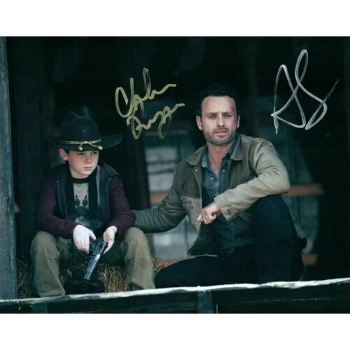 Walking Dead Signed Movie Art Silk Poster Print 24x36inch
