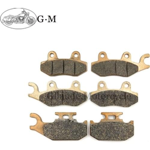 Motorcycle Front / Rear Brake Pads For Yamaha YFM 700R YFM700R Raptor Special Edition 2006-2015 YXR450 Rhino YXR660 2004-2009