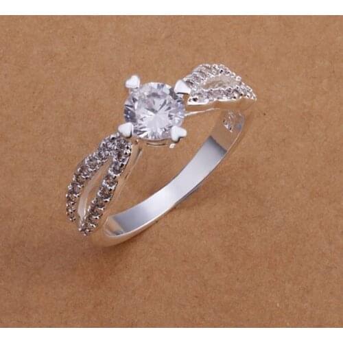 R173 Wholesale 925 sterling silver ring, 925 silver fashion jewelry, fashion ring /aotajgaa eajamrqa