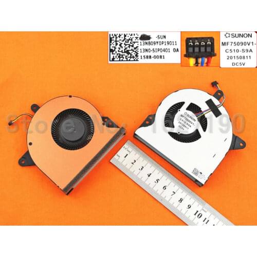 Brand New Laptop Cooling Fan for ASUS G752VL(For VGA fan) MF75090V1-C520-S9A CPU Cooler/Radiator