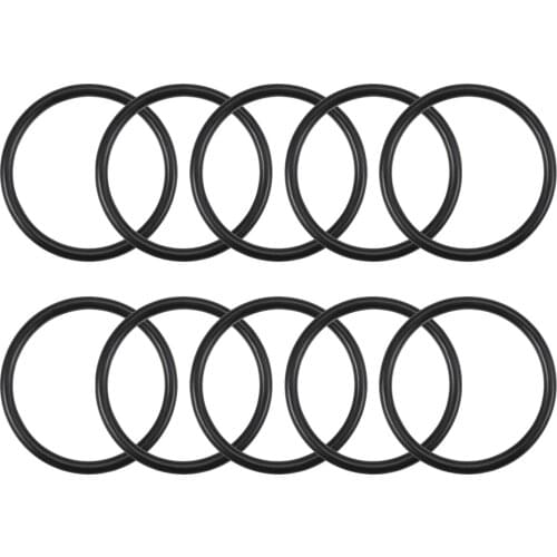 Uxcell O-Rings Nitrile Rubber 22.6mm Inner Diameter 27mm OD 2.2mm Width Round Seal Gasket 10 Pcs