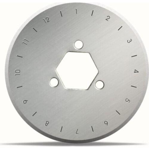 60mm Factory Direct Supply Round Blade SKS7 Hob 60mm Roller Knife Cloth Cutting Saw Rotary Cutting Bla