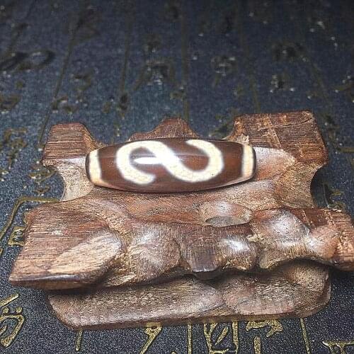 High Quality Rare Pattern Money hook Bloodshot inside Amulet Tibetan Dzi Beads for Bracelet Necklace DIY Jewelry Great Gifts