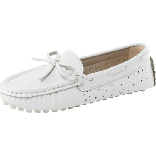 Top Quality Brand Flat Shoes Handmade Breathable Womens Shoes Flat Loafers Brand Fashion Women Shoes Casual Shoes