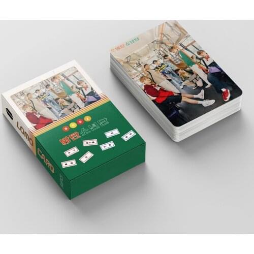 South Korean Groups K-POP Bangtan Boys Poster New Album BE 2021 Seasons greetings LOMO Card PhotoCards SUGA JIMIN 54PCS/SET