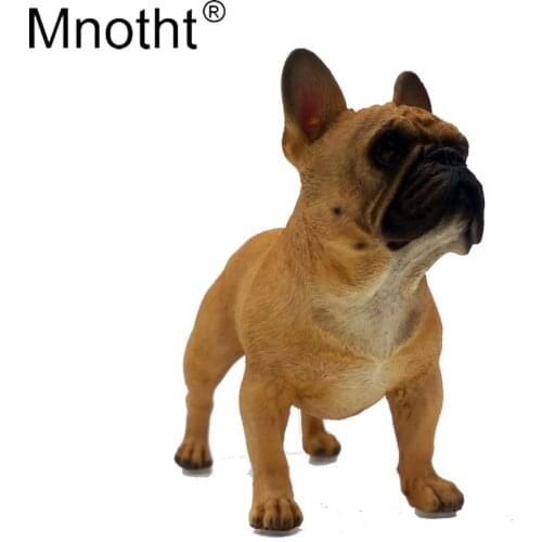 1/6 MR.Z Stand French Bulldog Resin Statue Model Collections Toys For 12in Action Figure Soldier Scene Accessories Hobbies m4