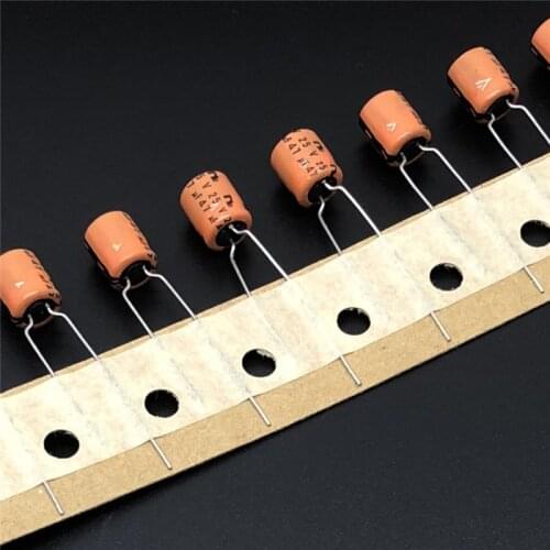 10pcs/100pcs 47uF 25V Japan NIC NLE Series 6.3x7mm High Qaulity 25V47uF SUBMINIATURE Aluminum Electrolytic capacitor