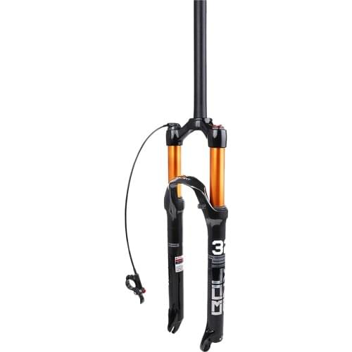 28.6mm Bike Fork Remote Lockout Forks 120mm Travel Front Forks