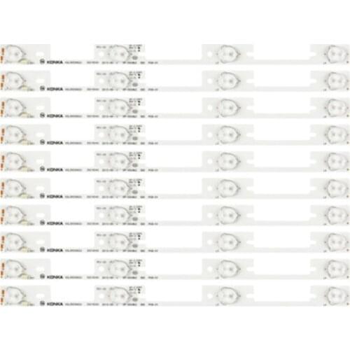 325mm LED Backlight strip 4 lamp For KONKA 39'' TV KDL39SS662U KDL40SS662U 10pcs/set