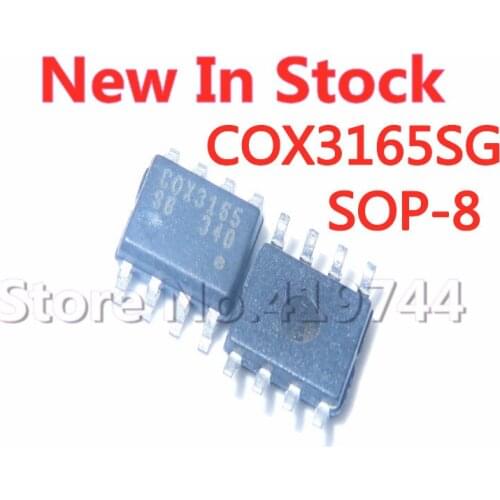 5PCS/LOT COX3165 COX3165SG SOP-8 power chip In Stock NEW original IC