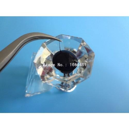 5pcs/lot Crystal Glue Holder Eyelash Extension Glue Ring Lash Adhesive Pallet Free Shipping