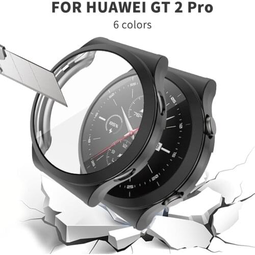 TPU Cover Case for HUAWEI Watch GT 2 Pro Band Soft Full Screen Protector for Huawei GT2 Pro Shell Smartwatch Accessories