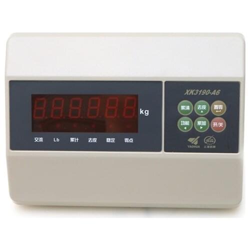 A6 Instrument Head Electronic Scale Electronic Pound Display Weighing Control Instrument XK3190-A6