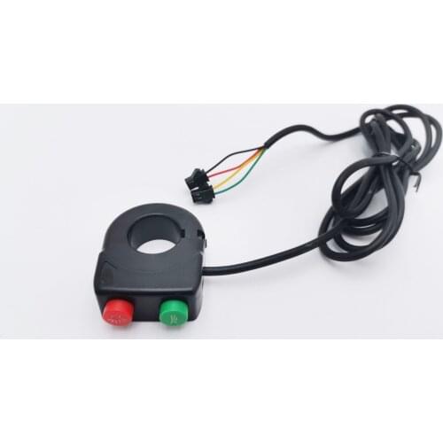 Electric Bike Motorcycle Electric Scooter Modification Switch Button Headlight Horn 4- Wire two-in-one Switch Accessories