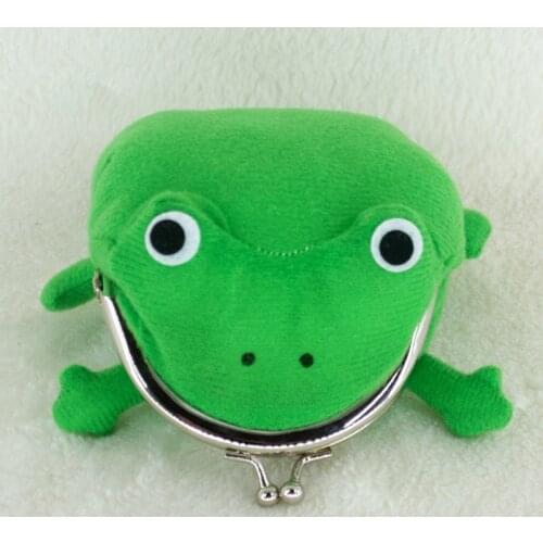 Uzumaki Anime Ninja Frog Shape Cosplay Coin Purse Wallet Soft Furry Plush