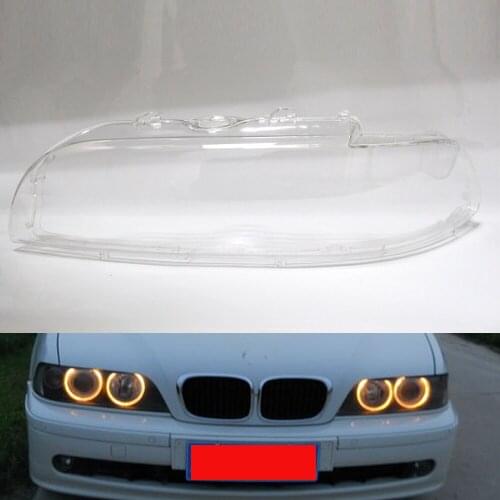 For BMW 5-Series E39 2001-03 Headlight Lens Cover Shell Clear Left Driver Side 63128375301 525i 530i 540i M5 Sedan Wagon 4-Door