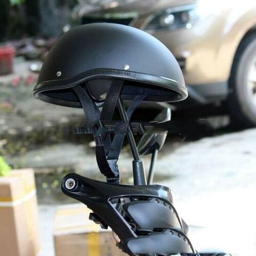 Motorcycle Half Helmet Head Protect Caps Motorbike Electric Vintage Motorcycle Adult Helmet Driving Riding Equipment Accessories