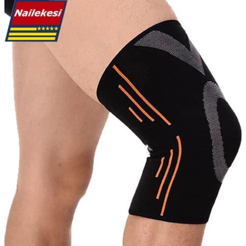 High Elastic Basketball Football Kneepads Breathable Volleyball Brace Patella Knee Pads Sports Safety Knee Support Protection