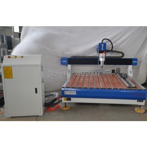 Desktop 1212 cnc router machine 4 axis for cutting engaving wood/aluminum/plastic