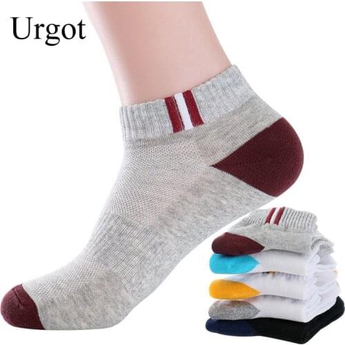5 Pairs/lot Men Socks Durable Stitching Solid Color Fashion Sock Male Boy Comfortable Stretchy Excellent Quality Meias Sock
